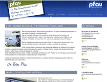 Tablet Screenshot of pfau.de